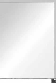 Зеркало в алюминиевой раме 08 «Премиум Серебро матовое»